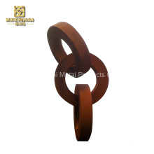 Outside Outdoor Corten Steel Sculpture Fabrication (KH-CS-08)